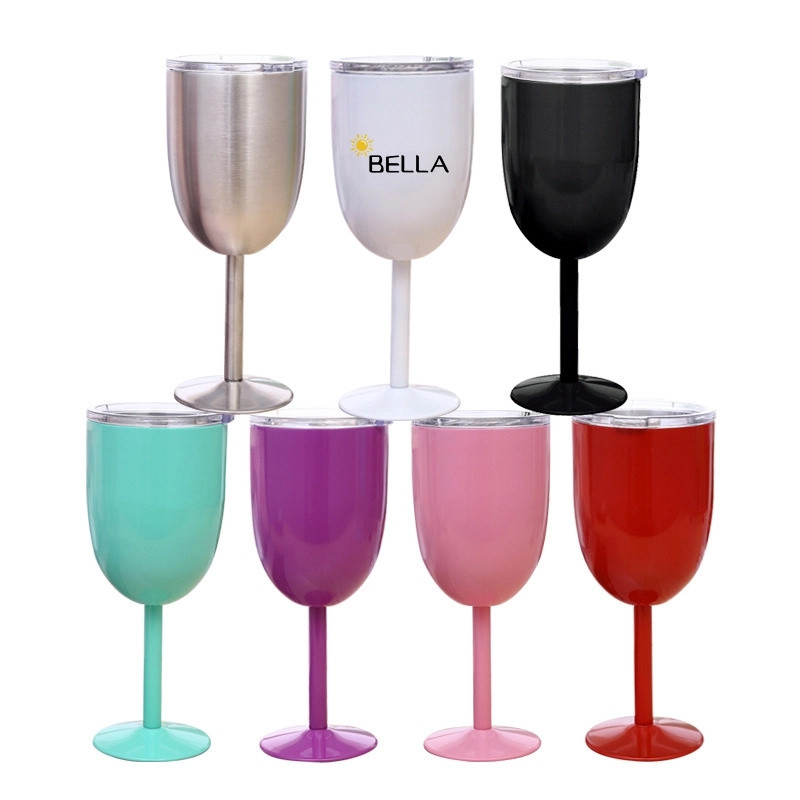 Premium Steel Wine Glasses