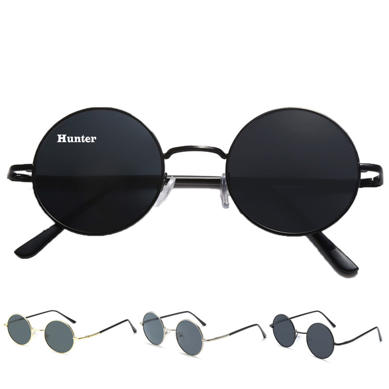 New vintage round fashion sunglasses