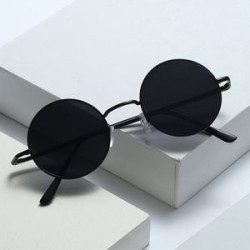 New vintage round fashion sunglasses