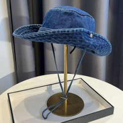 Women Cotton Travel Denim Bucket Hat