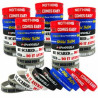 Motivational Silicone Bracelet Wristbands