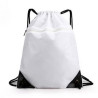 Drawstring Bag with A Front Zipper Pocket