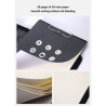 A4 Padfolio Leather Folder Waterproof W/ 6000Mah Power Bank