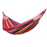 Folding Travel-friendly Canvas Hammock With Wooden Stick