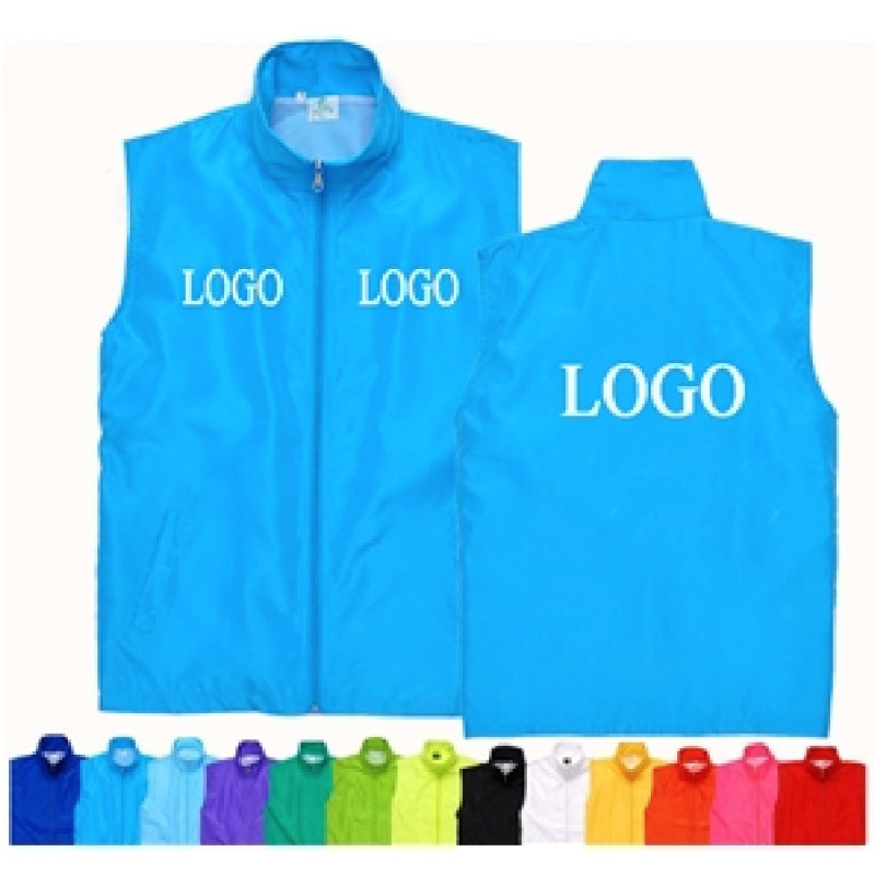 Polyester Unisex Advertising Volunteer Vest
