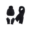 3Pcs Winter Scarf Set