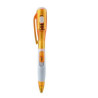 Bright Led Flashlight Plastic Pen