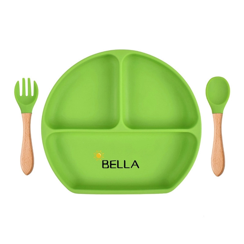 100% Silicone Suction Plate