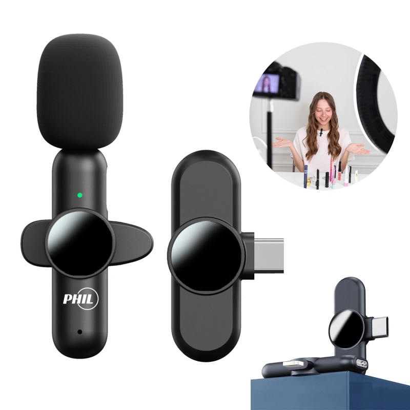 Wireless Mini Microphone For Phones