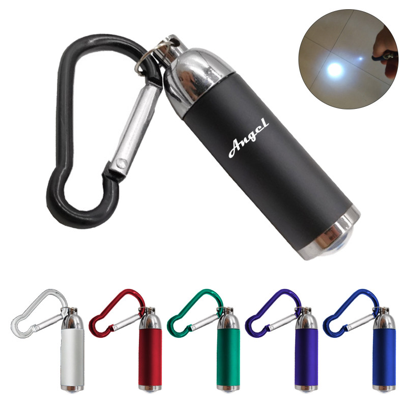 Mini Aluminum LED Flashlight Keychain
