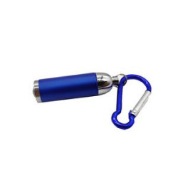Mini Aluminum LED Flashlight Keychain