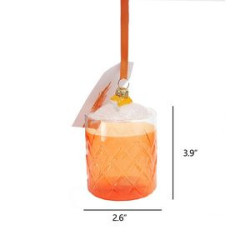Wine Bottle Flat Christmas Ornaments