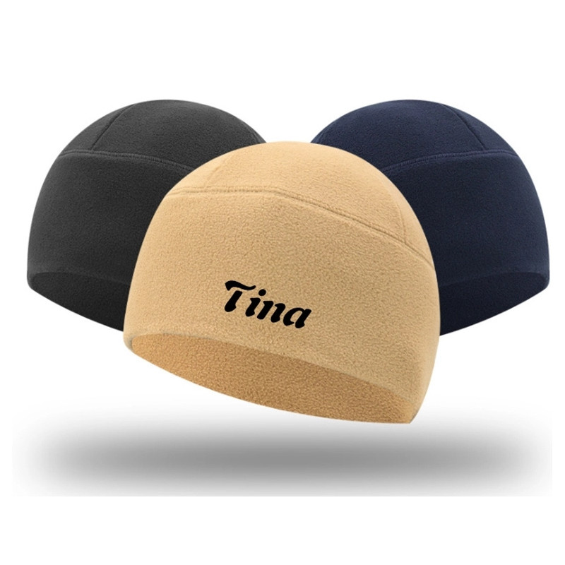 Winter Fleece Beanie Caps