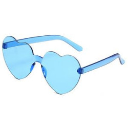 Rimless Heart Shape Sunglasses