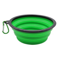 12oz Collapsible Pet Bowls w/ Carabiner
