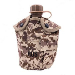 Tactical Water Bottle Milltary Aluminm Cooking Cup