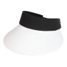 Women Straw Sun Visor Hat Wide Brim Summer Beach Cap