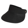 Women Straw Sun Visor Hat Wide Brim Summer Beach Cap