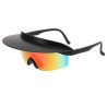 Riding Colorful Brimmed Sunglasses