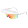 Riding Colorful Brimmed Sunglasses