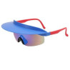 Riding Colorful Brimmed Sunglasses
