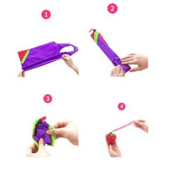 Portable Strawberry Shopping Bag