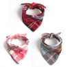 Large Solid Full Color Dog Triangle Bandanna