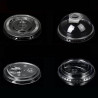 20oz Clear thin plastic cup with lid