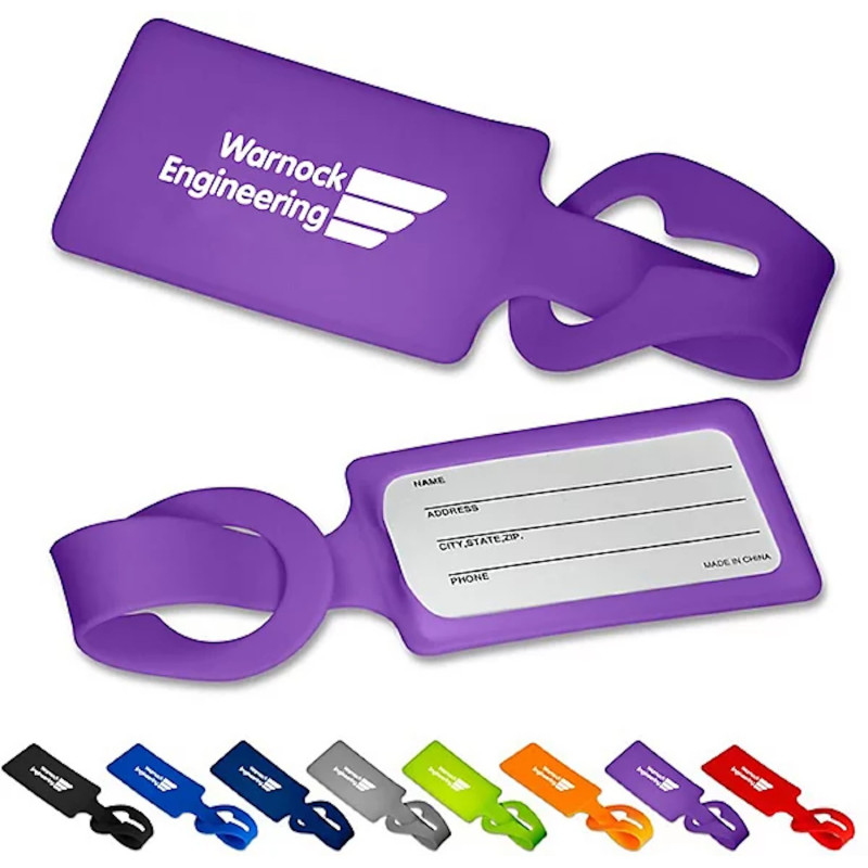 Silicone Luggage Tag