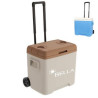 Multifunctional picnic insulation box with wheels
