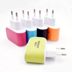 3 port USB Travel Wall Charger