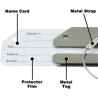 Aluminum Luggage Tags Holders for Travel Baggage Ide
