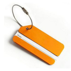 Aluminum Luggage Tags Holders for Travel Baggage Ide