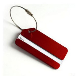 Aluminum Luggage Tags Holders for Travel Baggage Ide