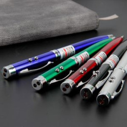 5-In-1 Led Stylus Laser Pointer Torh Screen Ballpoint Pen
