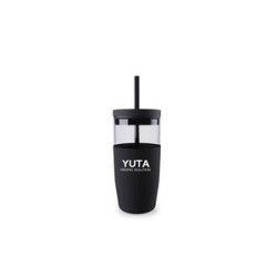 18Oz Glass Tumbler With Straw