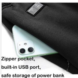 Heating Thermal Underwear Set USB Rechargeable for Men