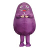 Purple Inflatable Grimace Costume