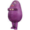 Purple Inflatable Grimace Costume