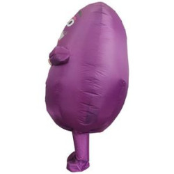 Purple Inflatable Grimace Costume