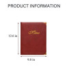 PU leather Menu Cover