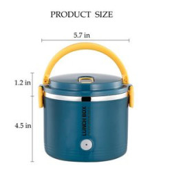 Home Car Insulation Electric Stainless Steel Lunch Box