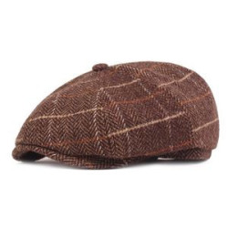 Men's Classic Newsboy Gatsby Hat Blend Wool