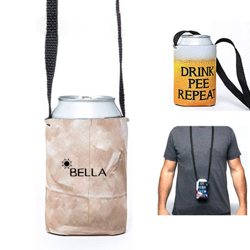 Neoprene beverage beer bottle can cover