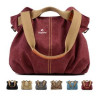 Canvas Shoulder Tote Shopper Handbag