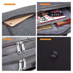 Convertible Laptop Messenger Shoulder Bag
