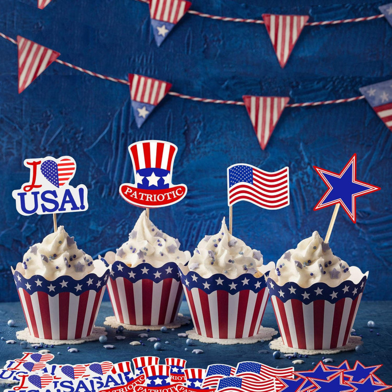 Custom Paper Toothpick Flags - 1" X 1.5"