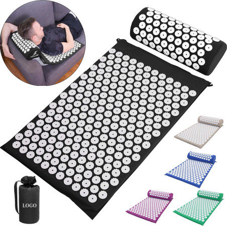 Acupressure Mat And Pillow Massage Set