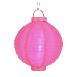 8-Inch Led Solid Color Paper Lantern