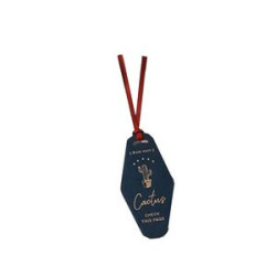 Vintage PU Hotel Motel Key Tag